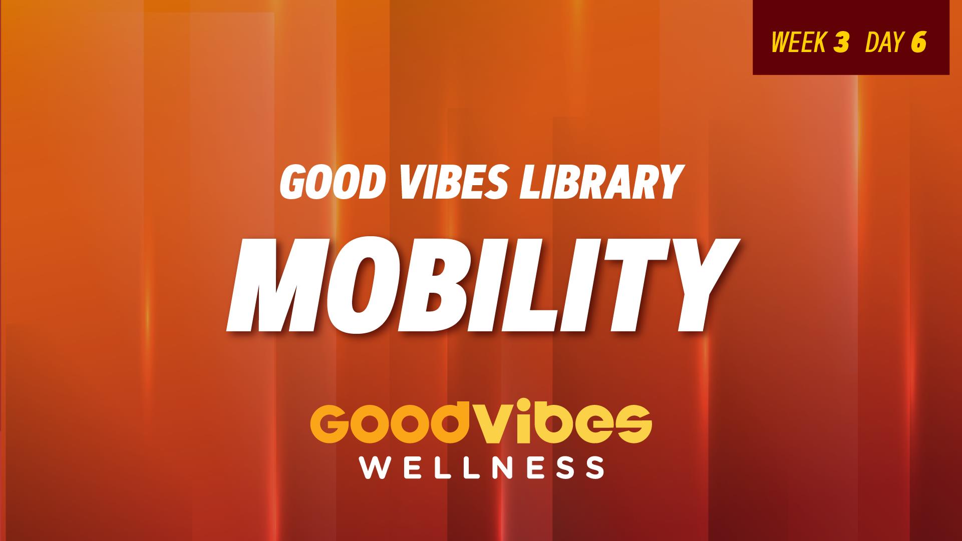 Cardio Lab Week 3, Day 6 - Mobility