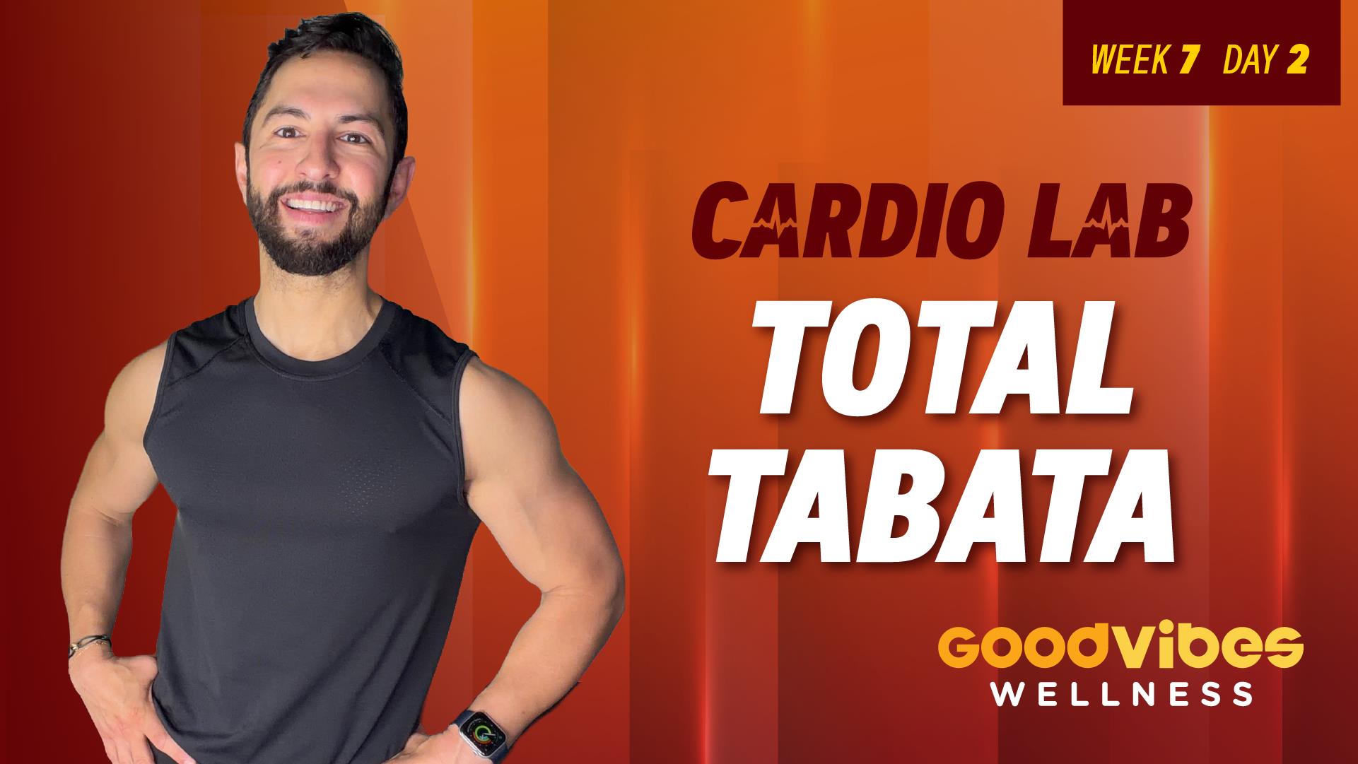 Cardio Lab Week 7, Day 2 - Total Tabata